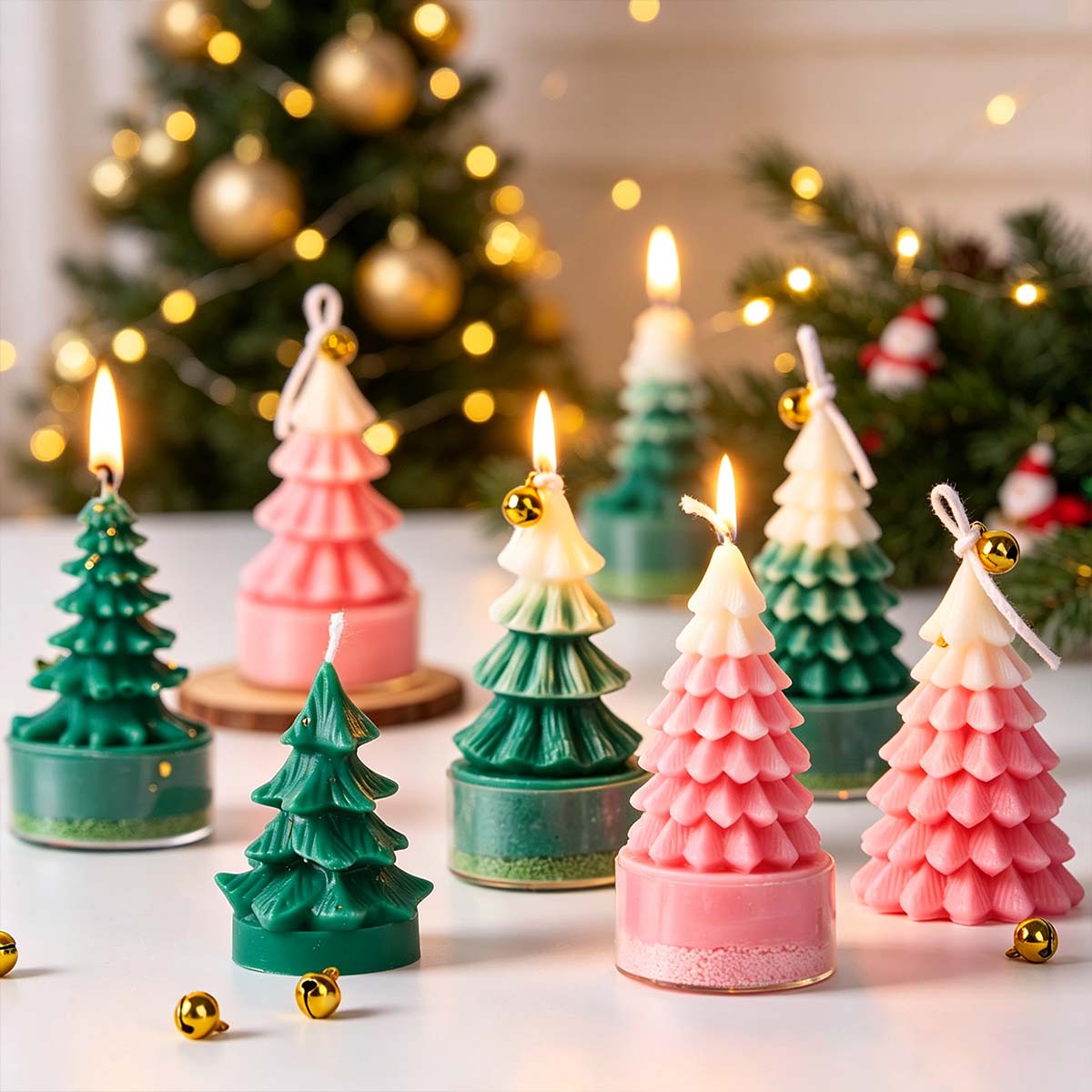 3D Weihnachtsbaum Silikon-Kerz – Soap Making Gifts Bewertung und Preis